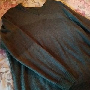 Dark Green Wool Sweater